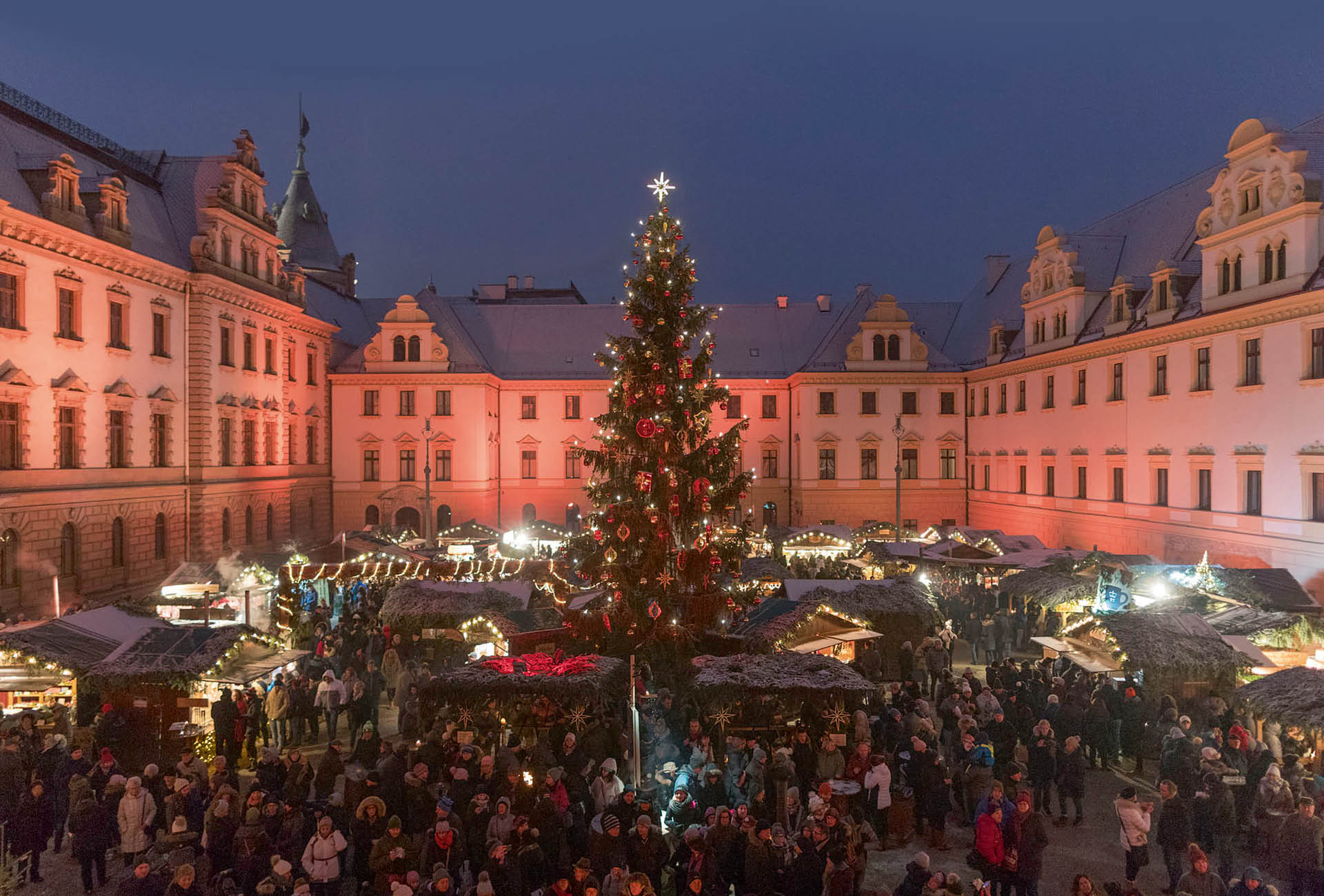 Romantic Christmas Market Schloss Thurn und Taxis Regensburg Romantic Christmas Market Schloss